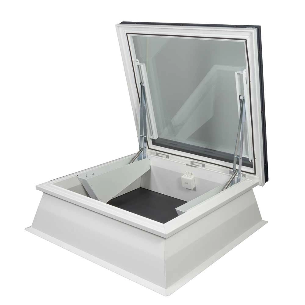 Flat Glass Powered Access Hatch