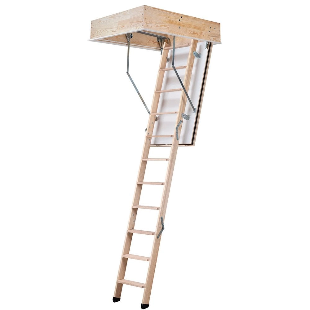 OKP-FR Fire rated Folding Loft Ladder and Loft Hatch combined