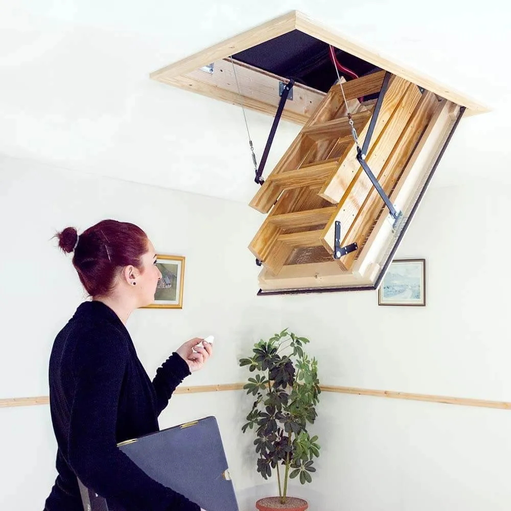 Electric Opening Loft Hatch and Ladder