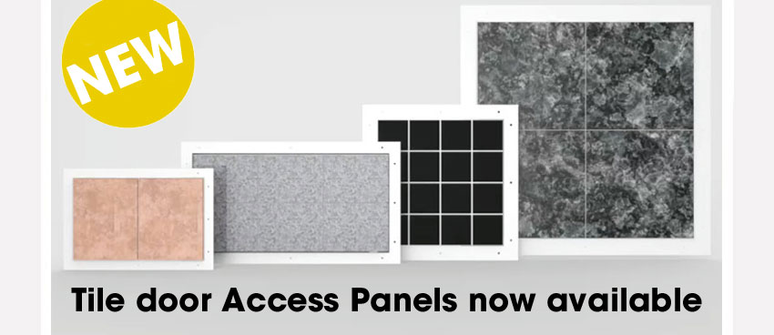 Tile access panels